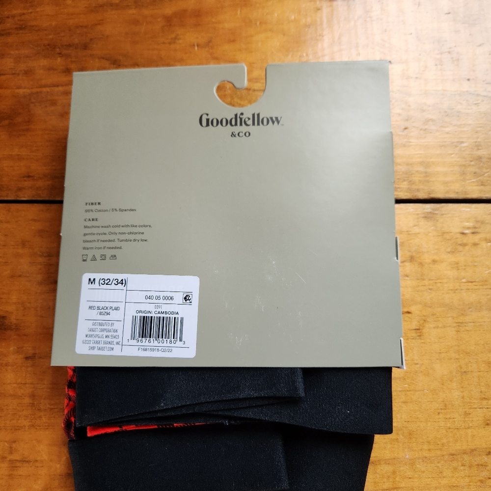 GOODFELLOW & CO Men's 2 Pairs Boxer Briefs MEDIUM 32/34 - Picture 6 of 7